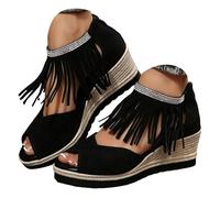 Genérico Sandalias Mujer Sandalias Mujer Comodas, Sandalia Mujers Verano Sandalias De Tira Única Suela Gruesa Estilo Clásico Secado Rápido Resistentes Al Desgaste Ligeras Estilo Clásico