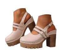 Genérico Sandalias Mujer Sandalias Mujer Comodas, Sandalia Mujers Verano Sandalias De Tira Única Suela Gruesa Estilo Clásico Secado Rápido Resistentes Al Desgaste Ligeras No Rozan Estilo Clásico