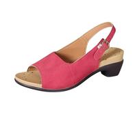 Genérico Sandalias Mujer Tacon Anchas Sandalias Confort de Verano para Mujer,Europeas Y,de Tacón Alto,con Hebilla Y Pez,Huecas En La Parte Sandalia Ortopedica (Red,43)