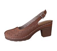 Genérico Sandalias mujer tacon verano mujer comodas verano estilo versátil entre look formal e informal sandalia