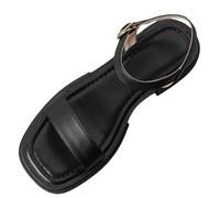 Genérico Sandalias Mujer Verano Chanclas Playa Mujer Zapato Fresco Moda Versátil Plana Cómodo Casual Transpirable Suela Antideslizante Resistente Resistente Al Desgaste Por Pavimento Duro Urbano