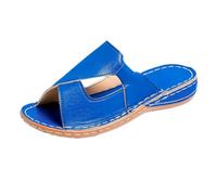 Genérico Sandalias Mujer Verano Comodas De Vestir, Pantuflas elegantes de mujer con diseño clásico y aberturas transpirables para confort diario y uso exterior fácil