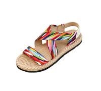 Genérico Sandalias Mujer Verano Confort, Sandalias Deportivas Mujer Cómodas, Sandalia Deportiva Planas Informales La Playa Con Suela Suave Y Tiras Sandalia Feminina Sandals For Women Zapatillas Playa