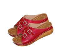 Genérico Sandalias Mujer Verano Planas Sin Tiras Cuña, Sandalias Plataforma Barefoot Cómodas de estilo atemporal, manteniendo vigencia en varias temporadas veraniegas consecutivas03