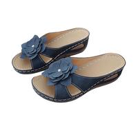 Genérico Sandalias Mujer Verano Planas Sin Tiras Cuña, Sandalias Plataforma Barefoot Cómodas de estilo atemporal, manteniendo vigencia en varias temporadas veraniegas consecutivas01