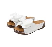 Genérico Sandalias Mujer Verano Planas Sin Tiras Cuña, Sandalias Plataforma Barefoot Cómodas de estilo atemporal, manteniendo vigencia en varias temporadas veraniegas consecutivas06