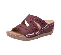 Genérico Sandalias Mujer Verano Planas Sin Tiras Cuña, Sandalias Plataforma Barefoot Cómodas de estilo atemporal, manteniendo vigencia en varias temporadas veraniegas consecutivas08