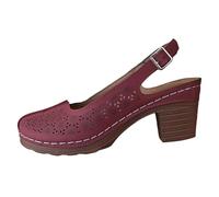 Genérico Sandalias Mujer Verano Sandalia De Playa Para Mujeres Con Tacos Gruesos De Simetría Equilibrada, Logran Un Equilibrio Visual Perfecto Que Gusta A La Mayoría Del Público Comprador 1