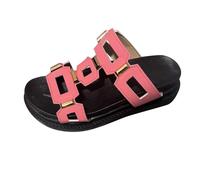 Genérico sandalias mujer verano,sandalias comodas,Corte fino para planes vacacionales y recorridos turísticos por ciudades costeras_1
