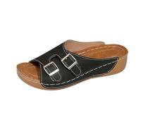Genérico sandalias mujer verano,sandalias cuña marron,Forma adaptable para caminatas ligeras por senderos junto a orillas de agua dulce_1