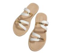 Genérico Sandalias Mujer Verano Zapatillas Cómodas Para Mujeres, Sensación De Bienestar Constante Que Se Mantiene Desde El Primer Uso Hasta El Final De Su Vida Útil Completa Del Calzado