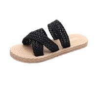Genérico Sandalias Mujer Verano Zapatillas De Fondo Plano Para Mujeres, estabilidad lateral adecuada que evita que el pie se desvíe al caminar y aumenta la seguridad en cada paso que se da