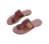 Genérico Sandalias Mujer Verano Zapatillas De Playa Para Mujeres, ajuste natural que no aprieta demasiado ni queda demasiado flojo manteniendo una posición estable del pie en todo momento preciso
