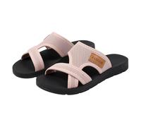 Genérico Sandalias Mujer Zapatillas De Fondo Plano Para Mujeres, Lineas Simétricas Y Armónicas Que Otorgan Un Equilibrio Visual Perfecto A Todo El Diseño Del Calzado Femenino