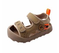 Genérico Sandalias Niña Verano Tacon Bajo,Sandalias Deportivas Niña Piscina,Sandalia Zapatos Bebé Baotou Niños 13 Años Zapatos Caminar Suela Blanda Bebés JardíN Sandals Playa Sandalia Sandals