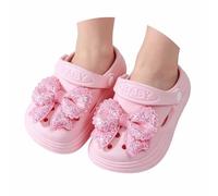 Genérico Sandalias Niños Verano, Zapatos Princesa Niñas Ligeras El Verano Interiores Y Exteriores con Un Bonito Lazo Calzado Divertido Niñas