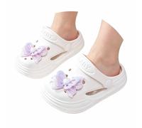 Genérico Sandalias Niños Verano- Zapatos Princesa Niñas Ligeras El Verano Interiores Y Exteriores Con Un Bonito Lazo Calzado Divertido Niñas Básica