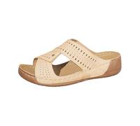 Generico Sandalias ortopédicas de mujer suaves sandalias con punta abierta antideslizante goma suelas sandals con cuña elegantes plataforma Slippers Outdoor deportivas Shoes niña piscina casa mar