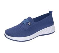 Genérico Sandalias ortopédicas Deportivas para Mujer, Corte Amplio sin presión, evitan el Calor, Suela Ligera, para moverse con Total Libertad. Azul；39