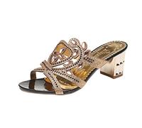 Genérico Sandalias para Mujer Moda Casual Gruesas con De Imitación Pescado Zapatillas Tacón A La Altas Zapatos Comodos Vestir Verano Deportivas Ortopedicas Cuña Playa Sandalia Comoda Comodas Negro 39