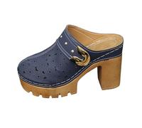 Genérico Sandalias Para Mujer Sandalias Cós Para Mujer Con Soporte El Del Pie De Tacón 2026 Tallas Grandes, Hebilla Moderna, Elegantes Verano/primavera, Transpirables, Cós, Estilo Western Floral