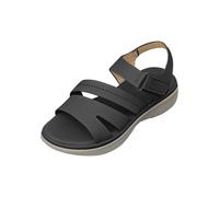 Genérico sandalias para mujer Sandalias Mujer Comodas Plano Antideslizantes Sandalia Anchas Ortopedicas Deportiva Ergonómicas Respetuosas Trekking Zapatos Horma Ancha Sapatilhas Negro