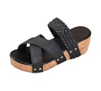 Genérico Sandalias Planas Cómodas De Verano Para Mujer Sandalias Planas De Dedo Para Muje Mujer Deportivas Zapatos Elegantes Cuña Estilo Bohemio Veraniego Cómodas Y Con Pedrería Lucir Cómoda Y Sexy
