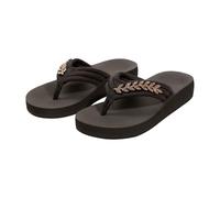 Genérico Sandalias Planas Mujer Sandalias Mujer Cómodas Women'S Beach Thong Slippers Hollow Casual Clip Toe Slippers Flat Shoes Sandals de Verano para Playa (Gold,39)