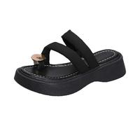 Genérico Sandalias Popa Mujer, Doradas Fiesta Ortopedicas Para Vestir Playa Pie Ancho Anatómicas Barefoot Zapatos Elegantes Verano Cuñas, Sandalias Mujer Tacon Cuña