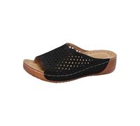 Genérico Sandalias Popa Mujer, Zapatillas Juanetes Ortopedicas Anatómicas Elegantes Barefoot Playa Para Vestir Cuñas Verano Zapatos Pie Ancho, Sandalias Mujer Verano Tacon