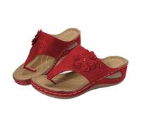 Genérico Sandalias Popa Mujer, Zuecos Tacon Anatómicas Pie Ancho Cuñas Verano Playa Zapatos Barefoot Para Vestir Ortopedicas Elegantes, Sandalias Mujer Verano Plataforma