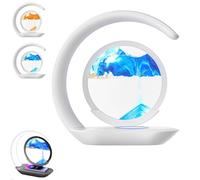 Genérico Sandscape Charger, 2025 Sandscape Moving Sand Charger, Ambient Night Light, Free up Your Nightstand, Say Goodbye to Stress (Blue)