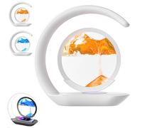 Genérico Sandscape Charger, 2025 Sandscape Moving Sand Charger, Ambient Night Light, Free up Your Nightstand, Say Goodbye to Stress (Yellow)