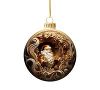 Generico Santa Ornaments - Christmas Tree Decor | Decor | Christmas Decorations | Tree Pendants | Pendant Santa Tree Ornament | Christmas Tree Pendants for Holiday Front Door, Home & Wall