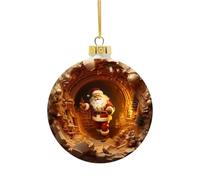 Generico Santa Ornaments - Christmas Tree Decor | Decor | Christmas Decorations | Tree Pendants | Pendant Santa Tree Ornament | Christmas Tree Pendants for Holiday Front Door, Home & Wall