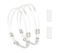 Genérico Santo De Tacón Alto - 10.63 Pulgadas Banda Elástica Rhinestones Lacios De Reemplazo Elegantes | Ajustable, Correas Dee Corbata Dee Zapatos, Accesorio Para Bombas, Sandalias Y Zapatos Vest