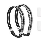 Genérico Santo De Tacón Alto - 10.63 Pulgadas Banda Elástica Rhinestones Lacios De Reemplazo Elegantes | Ajustable, Correas Dee Corbata Dee Zapatos, Accesorio Para Bombas, Sandalias Y Zapatos Vest