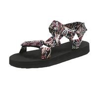 Genérico Sapatos Mujer Sandalias lataforma Bohemio Étnico Popular Playa Zapatos Cuña Ligeros Cómodos Elegantes Antideslizantes Transpirables Verano (D, 41)