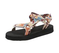 Genérico Sapatos Mujer Sandalias lataforma Bohemio Étnico Popular Playa Zapatos Cuña Ligeros Cómodos Elegantes Antideslizantes Transpirables Verano (F, 37)
