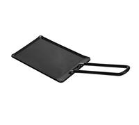 Genérico Sartén de parrilla portátil con mango placa barbacoa antiadherente para camping distribución uniforme calor hierro cocina multipropósito patio trasero cena familiar