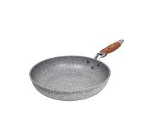 Genérico Sartén Wok de piedra duradera, olla cerámica antiadherente, freidora inducción, cocina carne, estufa Gas, utensilios, herramienta for juego(Frying Pan 26cm)