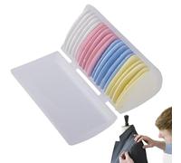 Genérico Sastres De Costura De Sastres - Triángulo. Colorida Tiza De Modista De Vestir | Triangle Forma Tiza | Suministros De Acolchado Para Sastres Profesionales, Diseñadores, Diseñadores