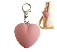 Genérico Satchel Fob - Cardiac Form Glow in the Dark for Locating | Contact Switch with Internal Batteries, Miniature Beaming Ornaments for Grooms Gents Husbands and Youths