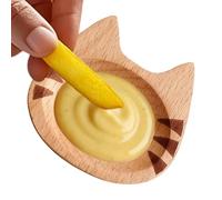 Genérico Saucier | Elegantes de Madera Reutilizables | Tazas aperitivas para nems & dips | Ideal para el hogar, cocina, recepción, barbacoa, camping, papas fritas, patatas fritas, embutidos