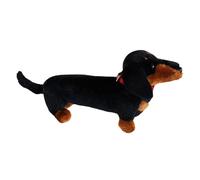 Generico Sausage Dog - Toy | Dog Toy Soft - Realistic Dachshund Plush Toys, Soft Dachshund With Collar, Decorative Ornament, Suitable As A Gift Or Souvenir For Lovers And Enthusiasts