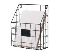 Genérico Scaffale Da Parete Per Giornali E Libri - Organizzatore Multifunzionale | Per Posta, Folleto, Riviste E Documenti | Scaffale Per Casa, Ufficio E Studio