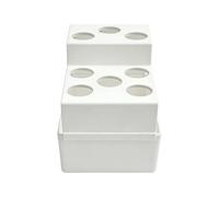 Genérico Scallion Regrower - Reusable Leakproof Container for Hydroponics | Vertical Sprouting Station with Breathable Mesh & Clear Reservoir for Rooting, Growing, Harvesting and Propagating