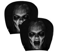 Genérico Scary Headrest Covers - Ghost Face Car Headrest Cover