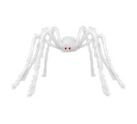 Genérico Scary Spiders Large Outdoor - 50cm Realistic Fuzzy Prop | Creepy Large Spider Decoration with Bendable Legs, Giant Hairy Spider Yard Decor For Front Porch Door Lawn Party Haunted House