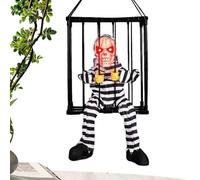 Genérico Scary Spooky Decoration | Realistic Jail Cell Accessory